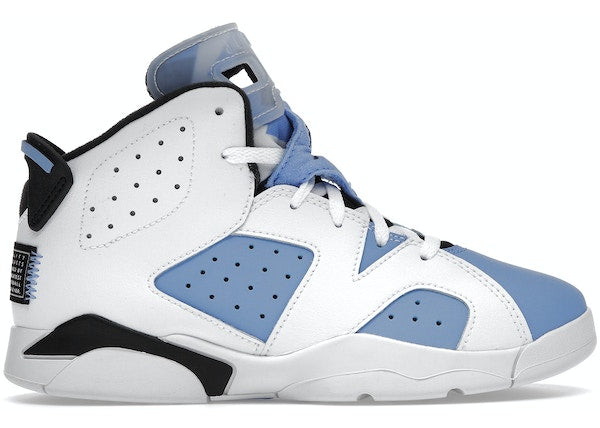 TODDLER  6 Retro UNC White (PS)