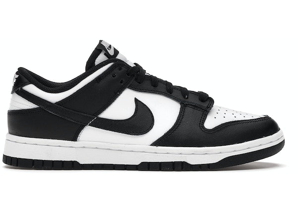 MENS Nike Dunk Low White Black (2021)